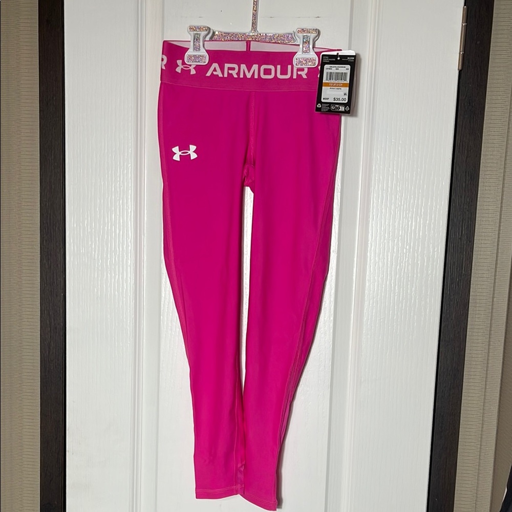 Under Armour Kids Pink Leggings